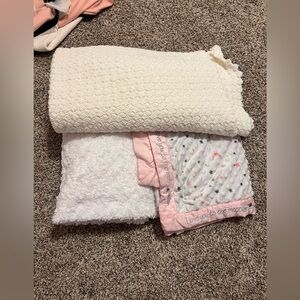 Bundle of baby blankets